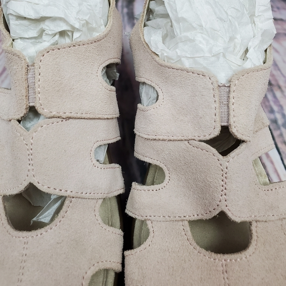 Skeckers Cali Parallel Memory Foam Wedge Sandals - image 8